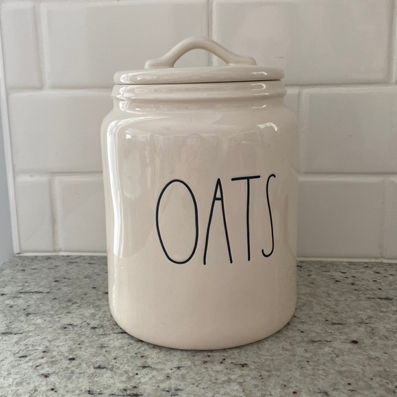 Rae Dunn Kitchen Rae Dunn Oats Ceramic Canister Poshmark